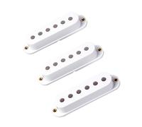 TOYANDONA 3pezzi Coperchi Pickup Singolo Per Chitarra Elettrica Bianco Ricambi Compatibili Per Chitarra Elettrica Facili Da Installare Per Appassionati Di Musica