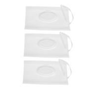 TOYANDONA 3pezzi Dispenser Portatile per Salviette Umidificate con Cinghia Contenitore per Salviette da Viaggio Porta per Ragazza e Bimbi Piccoli per Borsa per Pannolini e Passeggino