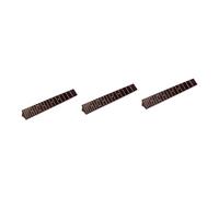 TOYANDONA 3pezzi Fretboard Per Ukulele Concert Con Tasti e Incastonatura Punti Bianchi Accessori Per Chitarra Hawaiana Sostituzione Professionale e Amatoriale