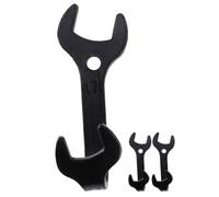 TOYANDONA 3pezzi Gancio da Parete in Ferro Gancio Decorativo Forma di Chiave Inglese per Appendere Cappelli Vestiti Ombrelli Sciarpe Multifunzione per Bagno Cucina Stile Vintage