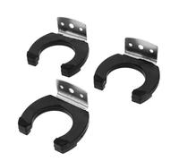 TOYANDONA 3pezzi Gancio Per Microfono Robusto Da Parete Supporto Per Microfono Senza Gancio Per Filo Materiale Sicuro e Leggero Resistente All Usura