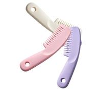 TOYANDONA 3pezzi Pettini per Taglio Capelli Pettine Rasoio per Sfoltire e Stratificare Strumento da Barbiere Portatile per Uso Domestico e Viaggi Pettini per Styling e Forbici Delicate