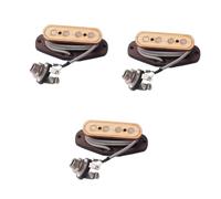 TOYANDONA 3pezzi Pickup Per Chitarra Acustica Cassa Cubana Legno Acero Sostituzione Per Pickup Per Cigar Box Guitar Da Installare