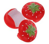 TOYANDONA 3pezzi Proteggi e Mobili Paracolpi Angolari Forma Di Fragola Sicurezza e Stile Per Tavoli e Mobili Resistente Agli Urti e Facile Da Installare