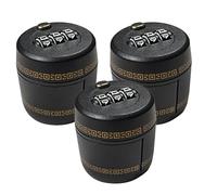 TOYANDONA 3pezzi Tappo di Sicurezza per Bottiglie Combinazione Cifre Riutilizzabile per Vino Whisky Vodka e Liquori Lucchetto per Bottiglie di Alcolici di Ragazzo Ragazza Ragazza