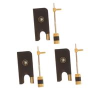 TOYANDONA 3sets Accessori Per Violino Rana Di Ulivo Con Viti e Kit Di Riparazione Per Strumenti Musicali Per Pratiche e Insegnamento
