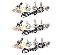 TOYANDONA 3sets Cablaggio Per Chitarra Elettrica Con Potenziometri Unici e Accessori Upgrade Pratico e Durevole Per Migliorare Suono Della Tua Chitarra