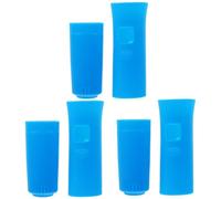 TOYANDONA 3sets Copertura Protettiva Silicone Per Microfono Manicotto Antiscivolo Silicone Per Microfoni Wireless Accessori Per Microfono Per Ktv e Performance Dal