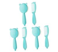 TOYANDONA 3sets Pettine e Spazzola Lana Naturale Per Ragazzo Ragazza Strumenti Per La Del Capelluto e Massaggio Della Testa Accessori Per La Pulizia Dei Infantili