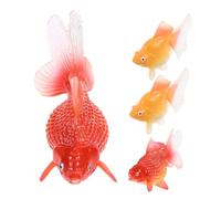 TOYANDONA 4 Figurine Realistici in Plastica Sicura Decorazioni e Spazi Esterni Modelli Artificiali con Dettagli e Morbido Adatti e Interni Ed Esterni
