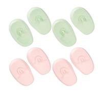 TOYANDONA 4 Paia Tappi Auricolari in Silicone Riutilizzabili per Tintura Chioma Protezioni Auricolari Resistenti al Calore per Asciugacapelli Copri Orecchie Impermeabili Morbidi per Uso