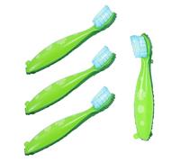 TOYANDONA 4 Palloncini Spazzolino da Denti Decorazioni Colorate per Feste Compleanni e Celebrazioni Accessori Sicuri e Divertenti per Educazione Alla Salute Dei Verde Brillante