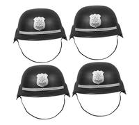 TOYANDONA 4 Pezzi Casco Giocattolo Da Poliziotto Per Accessorio Per Costume Di Halloween Per Cappello Da Cosplay Di Halloween