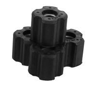 TOYANDONA 4 Pezzi Cuscinetto della Ruota del Carrello Manuale Cuscinetti delle Ruote Anteriori del Tosaerba Cuscinetto del Tosaerba Sostituzione Dell'albero del Tosaerba Black