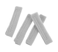 TOYANDONA 4 pezzi Cuscini Auricolari per Nasale Ossigeno in Pile Grigio | Pile Traspirante, Lavabile e Riutilizzabile, per Tubi, Orecchie e Guance, Uso Notturno e Recupero