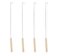 TOYANDONA 4 Pezzi di Pulizia dei detriti per sfioratori a Cascata: pulitore per fontane con Giochi d'Acqua - Gancio per la rimozione delle Pietre della Piscina per sfioratori Esterni