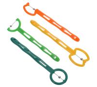 TOYANDONA 4 pezzi Dispositivo per Allenamento Muscolare Bocca Strumento per Esercizi di Coordinazione Lingua e Pronuncia Trainer per Flessibilità e Potenza Muscoli Bucali Utile per