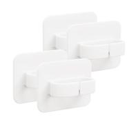 TOYANDONA 4 pezzi Ganci Adesivi Multiuso per Bagno e Casa da Ganci Rotondi Senza Foratura per Spray Asciugamani Ombrelli e Chiavi Supporto Resistente e Facile da Installare