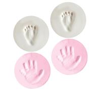 TOYANDONA 4 Pezzi Impronta Della Mano Del Bambino Impronta Del Piede Set Di Ricordi Di Impronte Del Piede Del Neonato Per Neonato/bambina Materiale Robusto