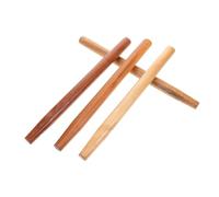 TOYANDONA 4 Pezzi Manico in Legno Ergonomico per Attrezzi Agricoli da Giardino Manico lungo Marrone per Zappe e Falci Riduce lo Sforzo e Migliora Comfort in Agricoltura