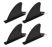 TOYANDONA 4 Pezzi Pinne di Ricambio per Paddleboard SUP Pinne Stabilizzatrici Regolabili per Kayak e Tavole Gonfiabili Resistenti per Acque Basse e Agitate