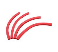 TOYANDONA 4 Pezzi Protezione per Skateboard e Longboard Cruiser in Abs Rosso Striscia Anticollisione e Ammortizzante per Skate Urbano e Snowboarding