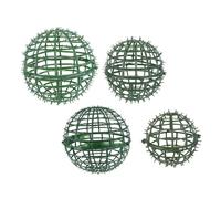 TOYANDONA 4 Pezzi Supporto per Palline di Prato Artificiale in Plastica Verde, Robusto e Resistente, per Decorazioni Matrimonio e Arredamento Soggiorno