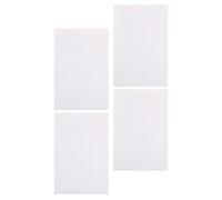 TOYANDONA 4 Pezzi Writing Pad B5 Carta Bianca, Blocco Note per Calcoli e Appunti, Scrivibile su Entrambi i Lati, per Studenti