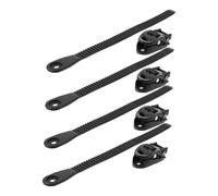 TOYANDONA 4 Set Cinghie con Fibbie per Rotelle Regolabili e Resistenti per Scarpe Skate Facili Installare e Sicure per Pattinaggio e Ricreativo