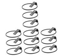 TOYANDONA 4 Set Portavasi da Metallo per Fioriere con Anello per Ed Esterni Facile Installazione E Manutenzione 3 Pezzi*4