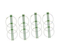 TOYANDONA 4 Set Supporti per Piante Rampicanti Regolabili Poles per Giardinaggio Struttura Resistente e Riutilizzabilper Piante come Clematis e Cetrioli per Esterno e Terrazzi