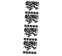 TOYANDONA 400pezzi Dot Inlay Acrilico Per Tastiera Chitarra e Ukulele Marcatori Fretboard Rotondi Facile Installazione e Rimozione Materiale Leggero e Sottile Adatti Per Chitarre Acustiche e
