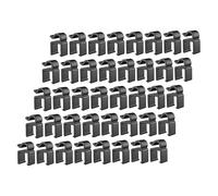 TOYANDONA 40pezzi Supporto Microfono Clip Per Cavi Facile Da Usare Per Stand Microfono Casa Studio e Palcoscenico