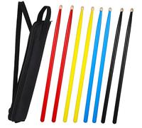 TOYANDONA 4paia Bacchette Legno Acero Bacchette Antiscivolo Per Batteria Strumento Musicale Per Professionisti e Principianti Borsa Conservazione Inclusa