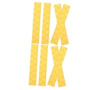 TOYANDONA 4paia of Drumstick Anti-slip Covers Protective Sleeves for Drummers Easy to Use Durable Heat Shrink Material for Jazz and Beginners Pattern Design