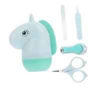 TOYANDONA 4pcs Baby Nail Clippers Tweezers Infant Nail Scissors Nail File Kit Con Scatola