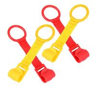 TOYANDONA 4pezzi Anello Da Tira Per Ragazzo Ragazza Ragazza Realizzato in Plastica e Tessuto Strumento Di Apprendimento Per Camminare Leggero e Portatile Aiuta i Ragazzo Imparare Stare in Pi