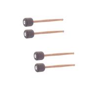 TOYANDONA 4pezzi Bacchette Per Percussione Acciaio Inossidabile Testa Grigia Per Batteria Strumento Musicale Pratico e Facile Da Usare Per Insegnanti e Musicisti