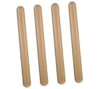 TOYANDONA 4pezzi Claves Percussione Per Bacchette Per Ritmo Educativo Per Sviluppare Coordinazione e Abilità Motorie e Usare