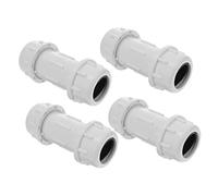 TOYANDONA 4pezzi Connettori per Tubi Acqua in Plastica Adattatori per Acqua Connettori Rapidi per Tubi in PVC per Irrigazione da Giardino Rubinetti Ugelli
