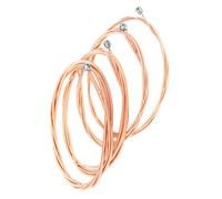 TOYANDONA 4pezzi Corde Per Basso Elettrico Carbonio Da Stringhe Resistenti e Versatili Per Strumenti Musicali Corde Suono Stabile e Affidabile