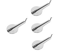 TOYANDONA 4pezzi Jaw Harp Portatile Metallo Strumento Musicale Per Insegnamento e Divertimento Per Principianti Facile Da Suonare e Leggero Per Musica Etnica e Ritmi Creativi