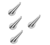 TOYANDONA 4pezzi Jaw Harp Portatile Metallo Strumento Musicale Tradizionale Per Iniziare Suonare Facile Da Usare Per Meditazione e Relax Suono e Ricco Di Armoniche