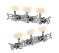 TOYANDONA 4pezzi Meccaniche Per Chitarra Resina e Metallo Tuning Pegs Regolabili Per Chitarra Left e Right Handed Casual