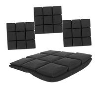 TOYANDONA 4pezzi Pannelli Fonoassorbenti Anti- Schiuma Isolamento Acustico Per Studio e Registrazione Misure Migliora Qualità Audio e Riduce Eco