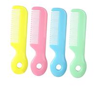 TOYANDONA 4pezzi Pettine Per Ragazzo Ragazza Da Pettini Colorati Con Denti Rotondi Per Massaggiare Capelluto Accessorio Sicuro e Pratico Per La Dei Di Ragazzo Ragazza e Ragazzo Ragazza