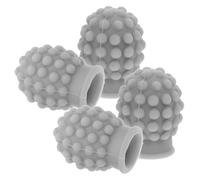 TOYANDONA 4pezzi Punta Silicone Per Bacchette Da Batteria Accessori Per Strumenti Musicali Riduzione Rumore e Protezione Per Bacchette Per Pratiche Silenziose e Allenamenti