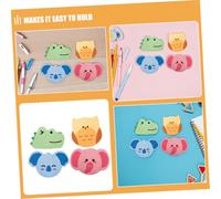 TOYANDONA 4pezzi Spugna Da Bagno Forma Animale in Polpa Legno Riutilizzabile Assorbente Per Ragazzo e Ragazzo Design Gufo Koala Ed