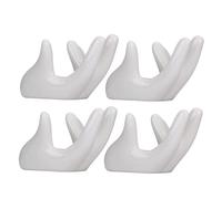 TOYANDONA 4pezzi Supporto Per Ocarina in Ceramica Forma Di Mano Pratico Supporto Per Strumenti Musicali Espositore Multifunzionale Per Ocarina