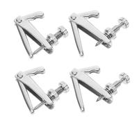 TOYANDONA 4pezzi Violin Fine Tuners Metallo Per Violino Regolatori Corde Per Strumenti Musicali Sostituzione Facile e Sicura Colore Argento